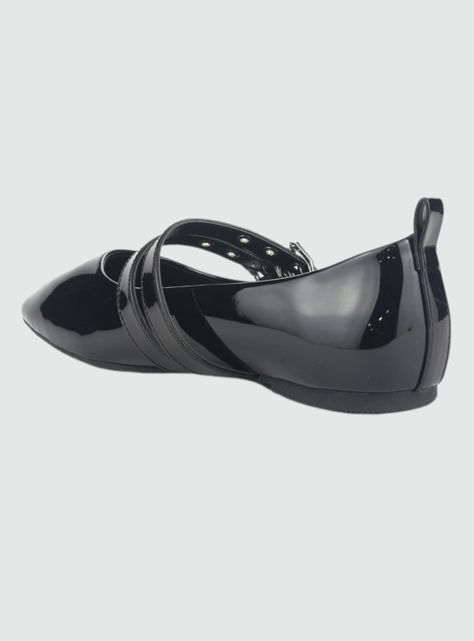 Zapato Chalada Mujer Miu-2 V Negro Negro Casual-3