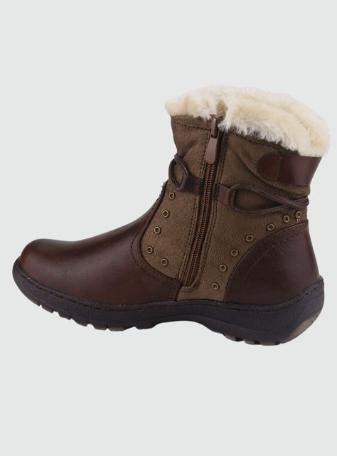 Botin Chalada Mujer Qual-1 Camel Comfort-1