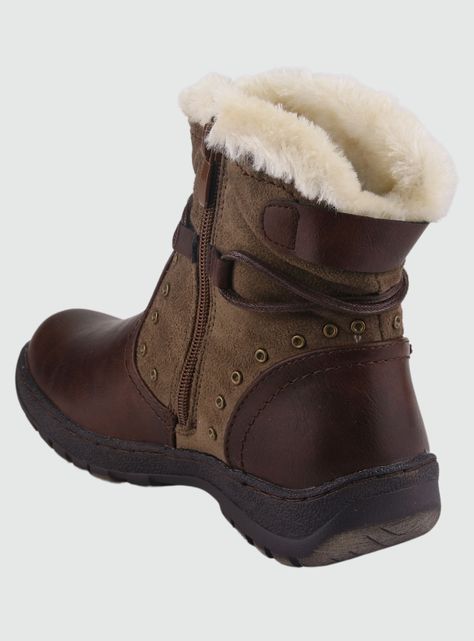 Botin Chalada Mujer Qual-1 Camel Comfort-3