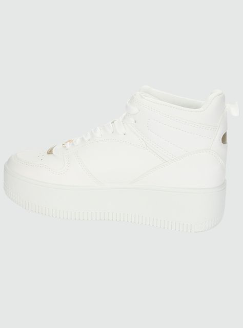 Zapatilla Chalada Mujer Metta-9 Blanco Oro Urbano-1
