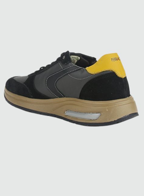 Zapatilla Ferracini Hombre 9581 G Chumbo Casual-3