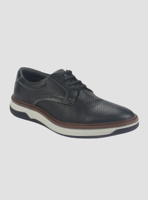 Zapato Ferracini Hombre 4326 Blaze Negro Casual-2