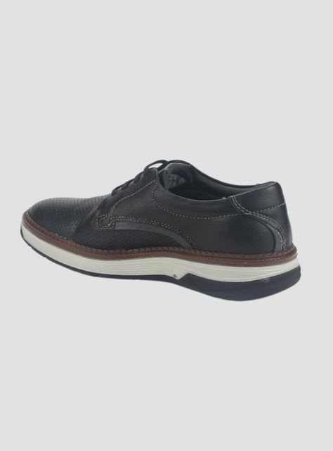 Zapato Ferracini Hombre 4326 Blaze Negro Casual-3