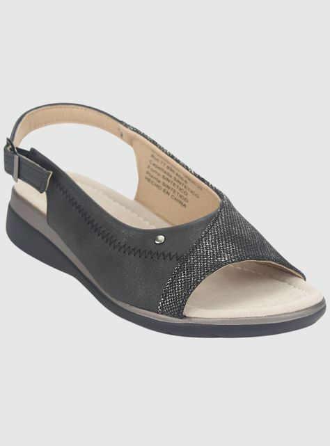 Sandalia Chalada Mujer Floro-5 Negro Casual-2