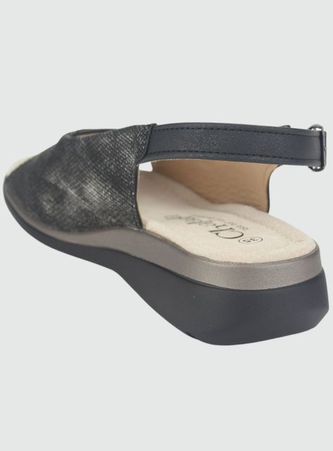 Sandalia Chalada Mujer Floro-5 Negro Casual-3