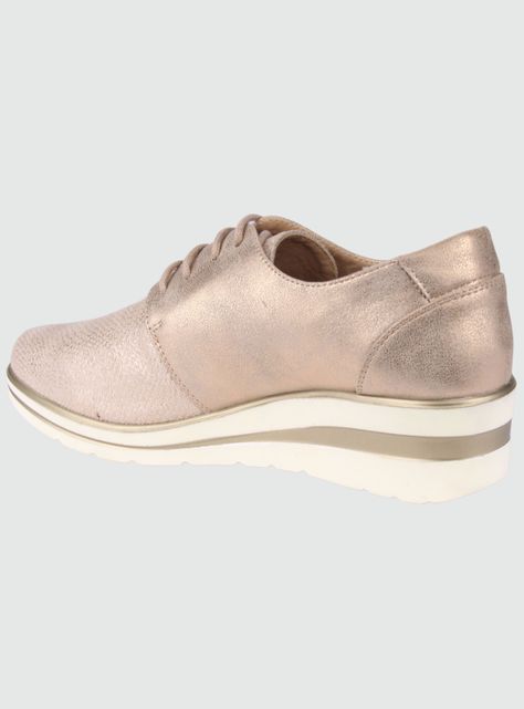 Zapato Chalada Mujer Zlat-5 Dorado Casual-1