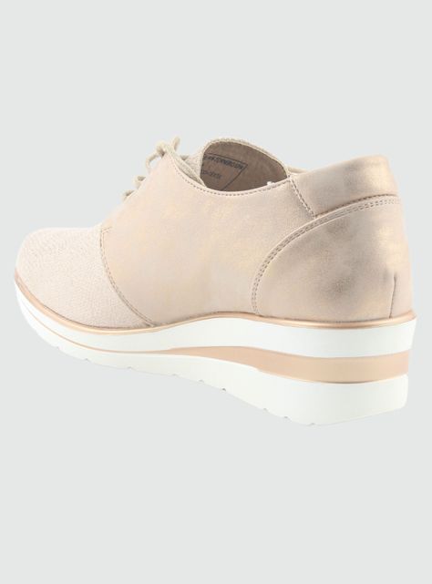 Zapato Chalada Mujer Zlat-5 Dorado Casual-3