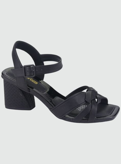 Sandalia Comfortflex Mujer 2274402 Negro Moda-0
