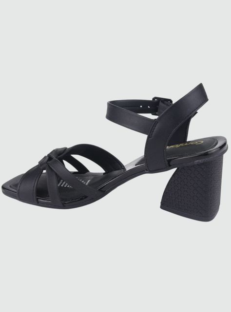 Sandalia Comfortflex Mujer 2274402 Negro Moda-1