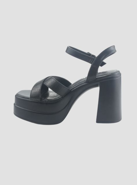 Sandalia Chalada Mujer Vizze-1 Negro Casual-1