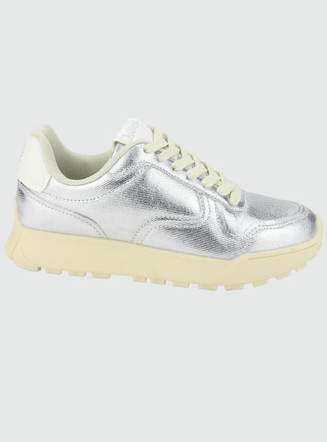 Zapatilla Chalada Mujer Maxxi-5 Plateado Urbano-0