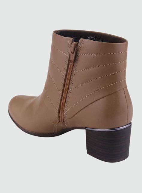 Botin Comfortflex Mujer 2192301 Café Casual-2