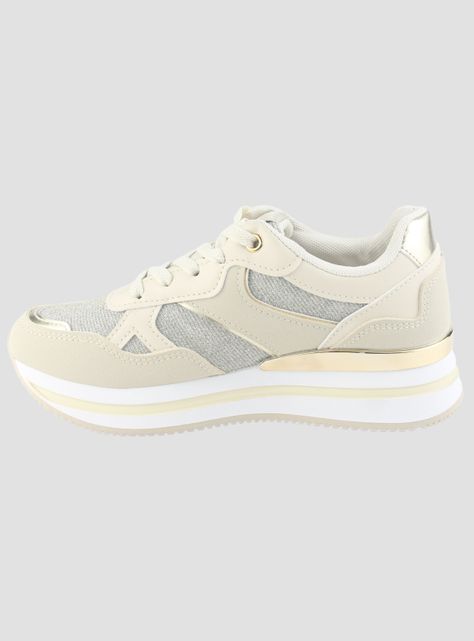 Zapatilla Chalada Mujer Jettixlow1- Dorado Urbano-1