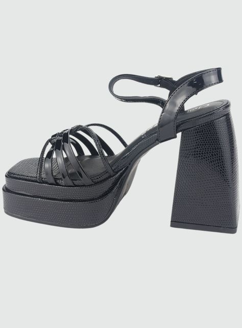 Sandalia Chalada Mujer Yaya-2 Negro Casual-1