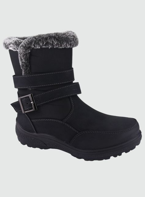 Botin Chalada Mujer Winter-7 Negro Casual-0