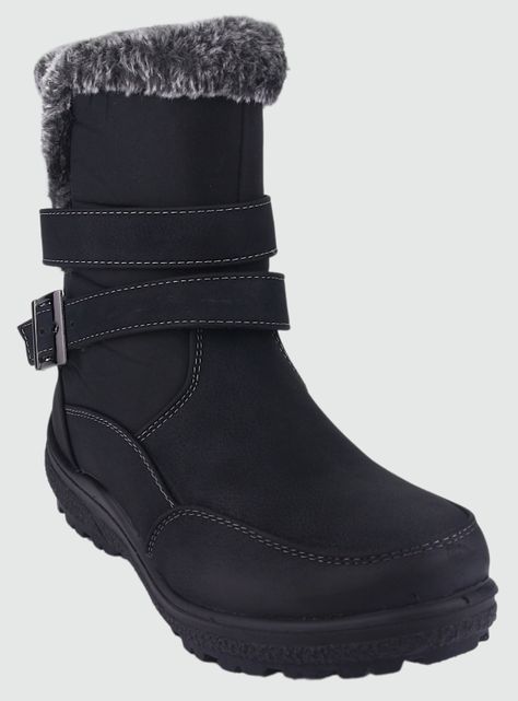 Botin Chalada Mujer Winter-7 Negro Casual-2