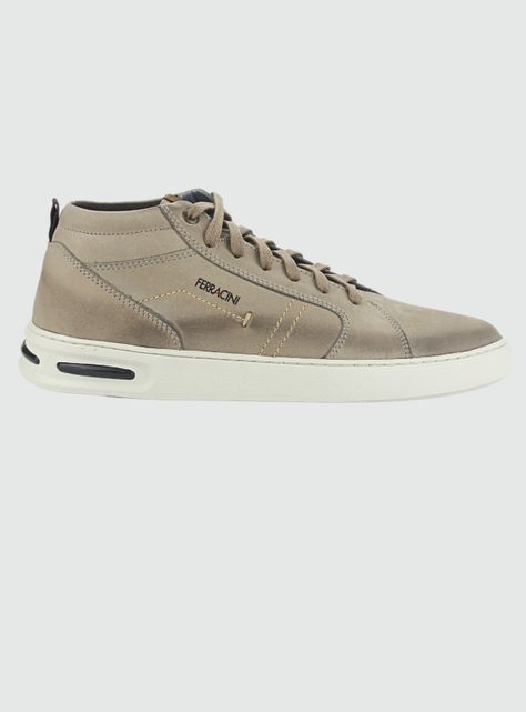Zapatilla Ferracini Hombre 1828 N Marfim Casual-0