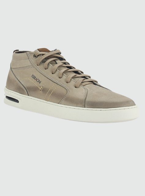 Zapatilla Ferracini Hombre 1828 N Marfim Casual-2