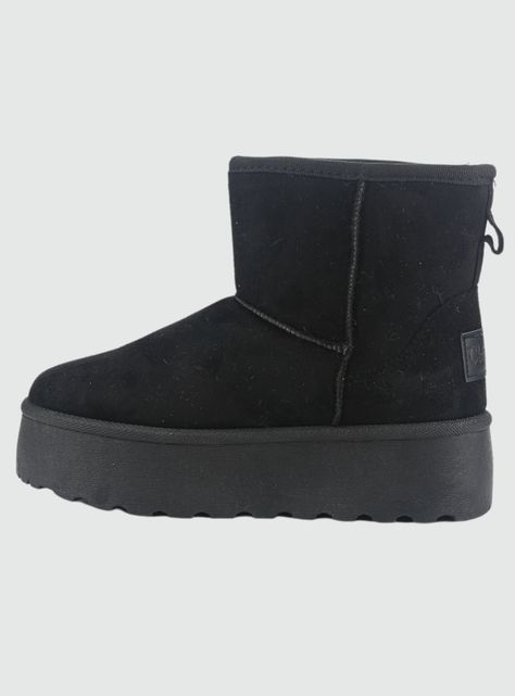 Botin Chalada Mujer Pinguih-2 Negro Comfort-1