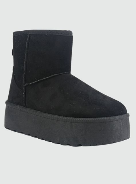 Botin Chalada Mujer Pinguih-2 Negro Comfort-2