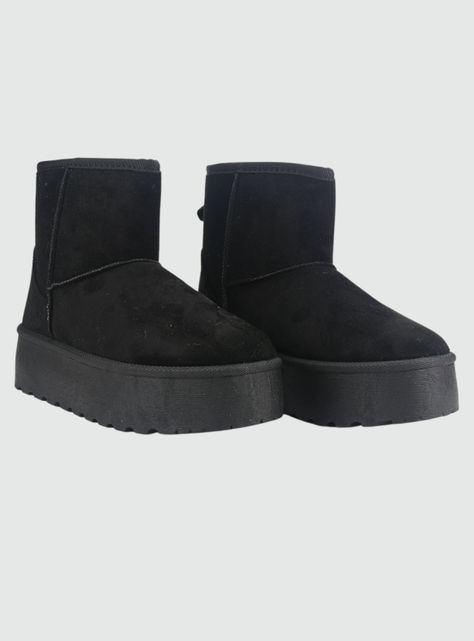 Botin Chalada Mujer Pinguih-2 Negro Comfort-4