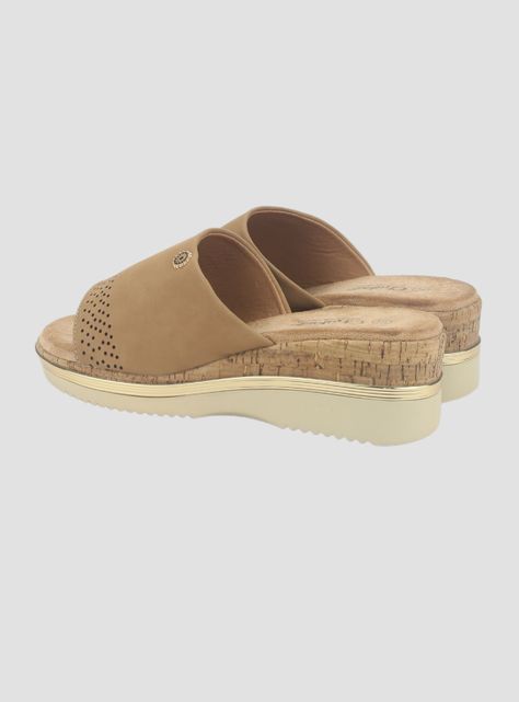 Sandalia Chalada Mujer Tera-1 Beige Plataforma-5