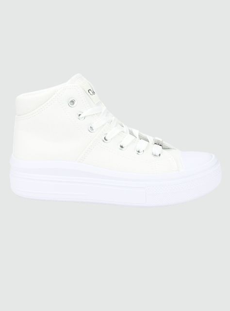 Zapatilla Chalada Mujer Clu-15 Blanco Urbano-0