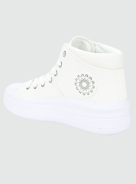 Zapatilla Chalada Mujer Clu-15 Blanco Urbano-3