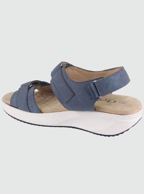 Sandalia Chalada Mujer Jump-6 Azul Casual-1