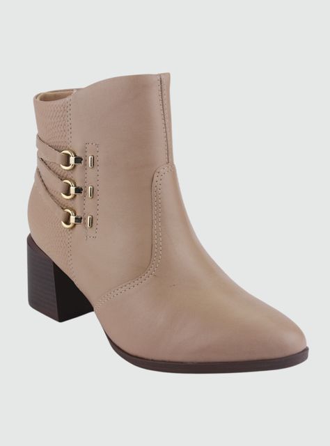 Botin Comfortflex Mujer 2198304 Nude Casual-2