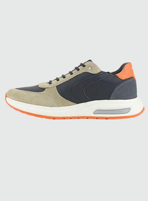 Zapatilla Ferracini Hombre 9581 G Preto Casual-1