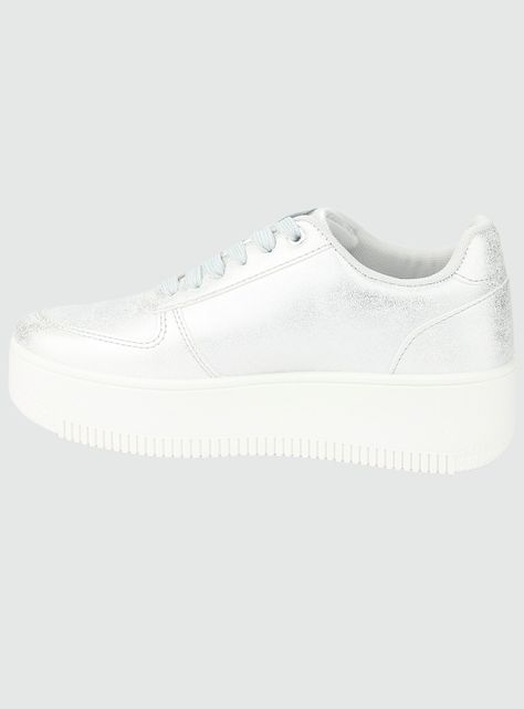 Zapatilla Chalada Mujer Metta-12 Plateado Urbano-1