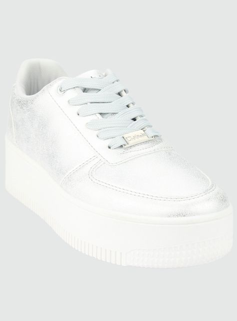 Zapatilla Chalada Mujer Metta-12 Plateado Urbano-2