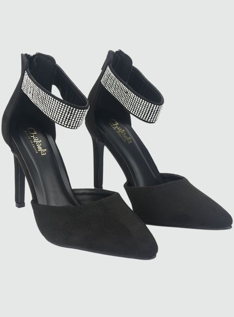 Zapato Chalada Mujer Cristal-2 Negro Casual-4