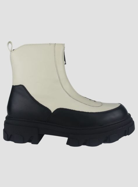Botin Chalada Mujer Karl-3 Crema Casual-0