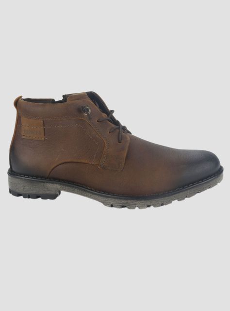 Botin Ferracini Hombre 9949 Cross Café Casual-0