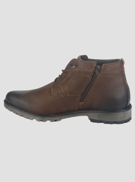 Botin Ferracini Hombre 9949 Cross Café Casual-1