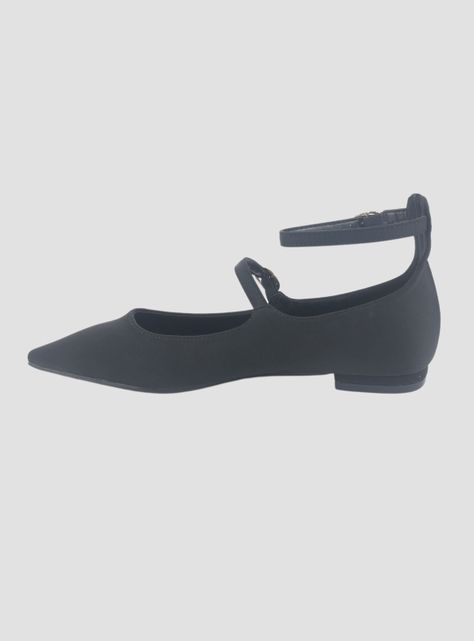 Zapato Chalada Mujer Feola-2 Negro Casual-1