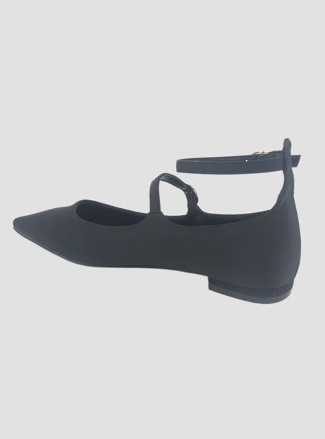 Zapato Chalada Mujer Feola-2 Negro Casual-3