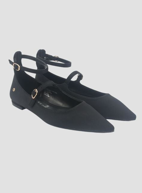 Zapato Chalada Mujer Feola-2 Negro Casual-4