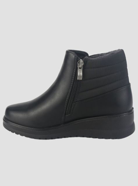Botin Chalada Mujer Rayo-2 Negro Casual-1