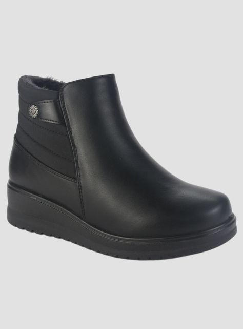 Botin Chalada Mujer Rayo-2 Negro Casual-2
