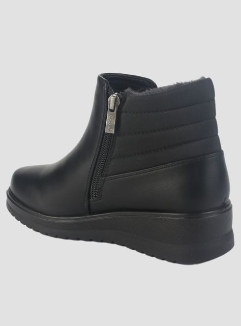 Botin Chalada Mujer Rayo-2 Negro Casual-3