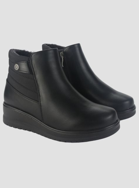Botin Chalada Mujer Rayo-2 Negro Casual-4