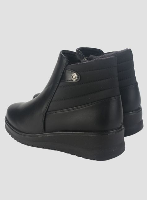Botin Chalada Mujer Rayo-2 Negro Casual-5