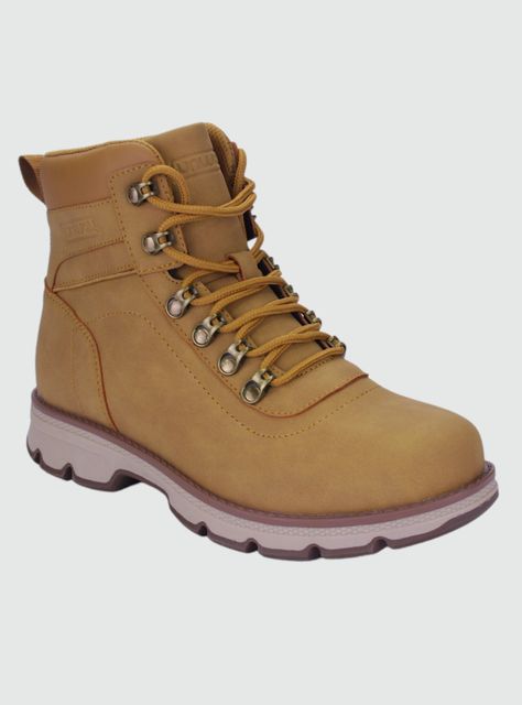 Botin Funway Mujer Colina-1 Camel Casual-0
