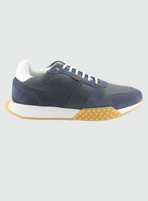 Zapatilla Ferracini Hombre 8525-693 Azul Marino Urbano-0
