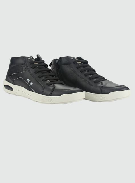 Zapatilla Ferracini Hombre 2268F N Preto Casual-4