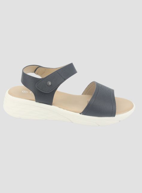 Sandalia Chalada Mujer Beni-11 Negro Casual-0