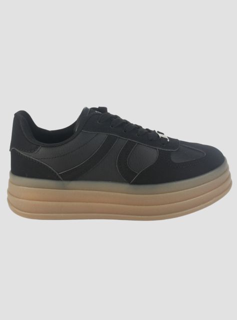 Zapatilla Chalada Mujer Andy-15 Negro Urbano-0